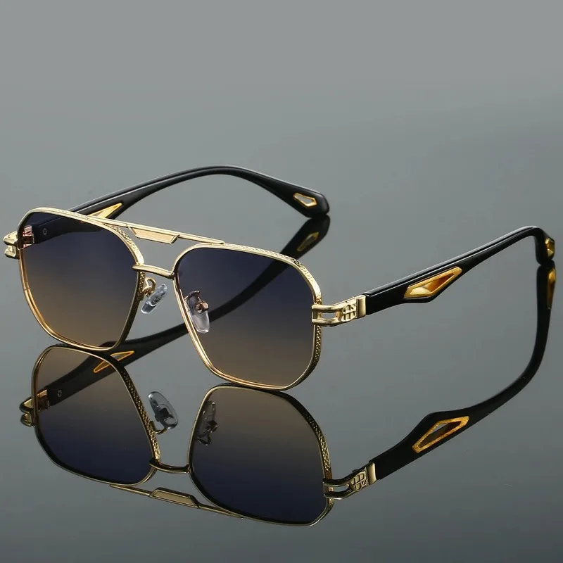 Vintage Fashion Enthusiasts - Vintage Square Sunglasses Men New Classic